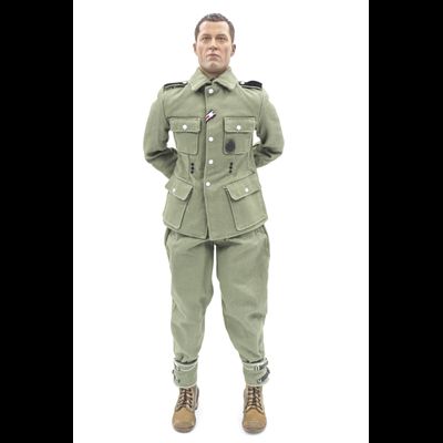 Костюм немецкого солдата времен Второй мировой войны 1/6 (D80125) - DID