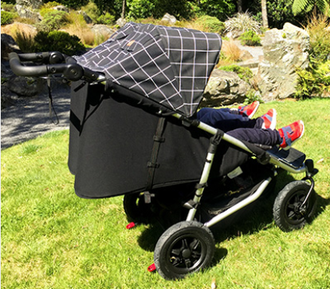 Коляска для двойни Mountain Buggy Duet 3.0 Black