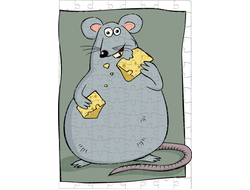 Пазл "Крыса" №5