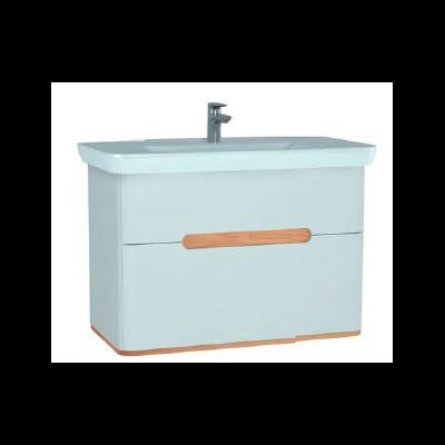 Шкаф VitrA Sento с раковиной, с 2 ящиками, 100 см, цвет матовый белый, 60826