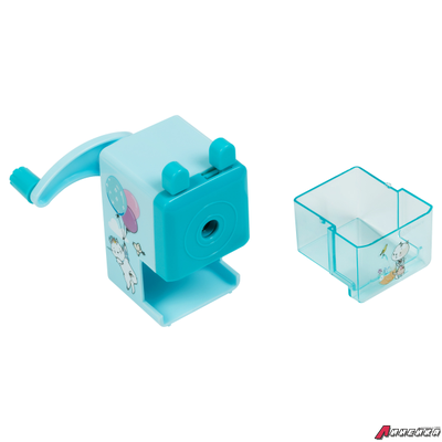 Точилка механическая ArtSpace "Веселые друзья", пласт. корпус ассорти, инд. упаковка. SR_51183