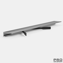 Щелевой плинтус PRO DESIGN MINI 7067  Не анодированный