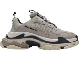 Balenciaga triple s beige and black sale