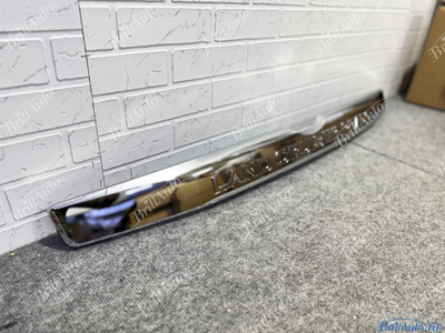 Накладка багажника Toyota Prado 13-17 хром сабля