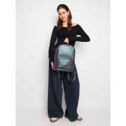 Женский кожаный рюкзак Albiate Premium northern lights 
(арт. 3103-57)