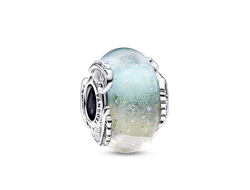 Шарм «Разноцветное муранское стекло и перо» Артикул: 792577C00