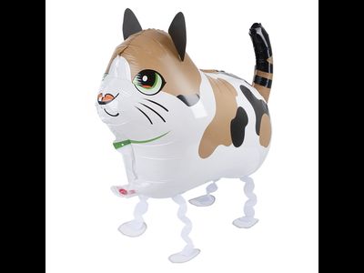 Шар 3D (24&#039;&#039;/61 см) Ходячая Фигура, Пятнистый котенок