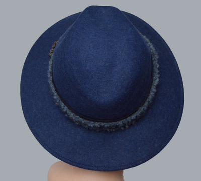 Итальянская фетровая шляпа зимняя 2018 - 2019