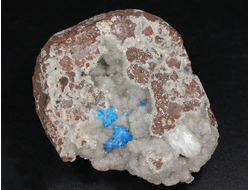 Кавансит, кристаллы на породе, Индия (45*38*21 мм, 35 г) №28633