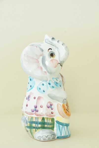 Слоник с мандолиной (колокольчик)