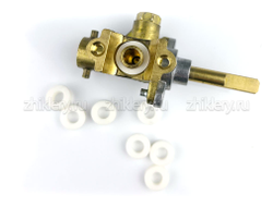 Прокладка газового крана (10x5x2,2мм) на коллектор газовой плиты