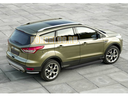 Пороги на Ford Kuga (2012-2016) Black-Premium
