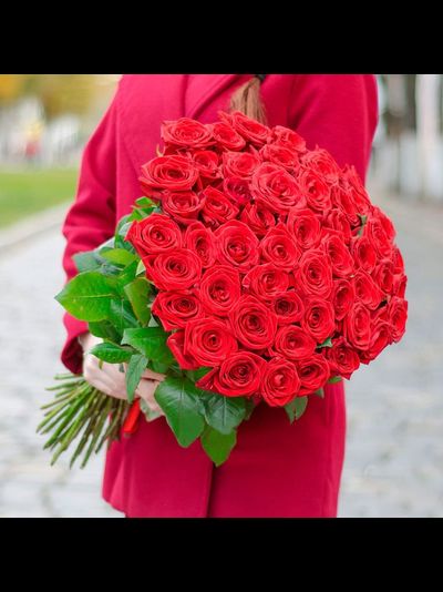 51 красная роза "Red"
