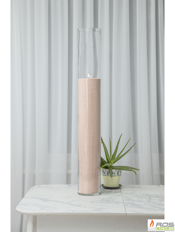 Насыпная свеча "Цилиндр 100 см", бежевая "Бежевый"