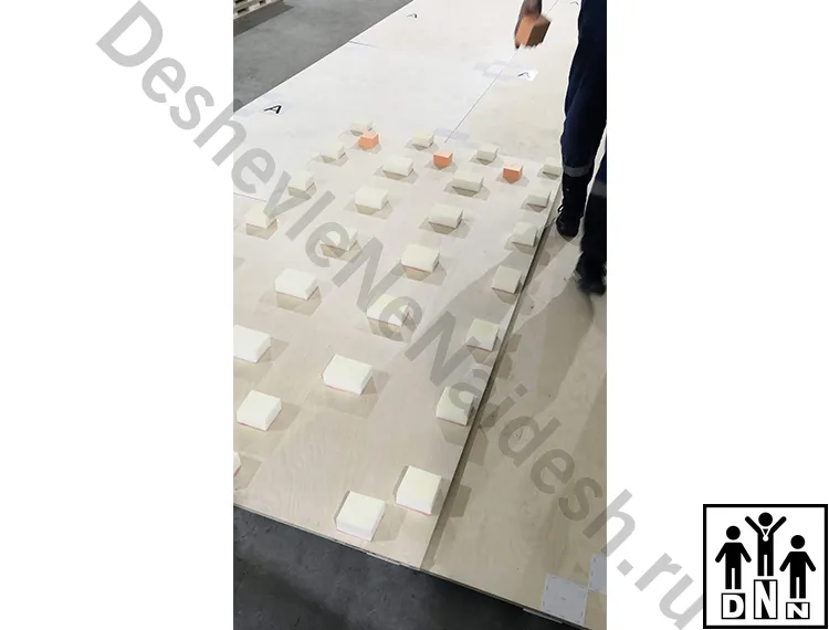 Помост для художественой гимнастики, производство