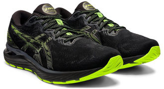 Asics Gel-Cumulus 23 Черные с зеленым