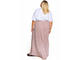Летняя Длинная юбка арт. 2216406 (цвет беж) Размеры 52-80