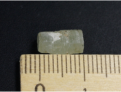 Корунд, Лейкосапфир, кристалл, Мадагаскар (10*6*6 мм, 0,8 г) №24807