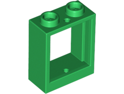 Window 1 x 2 x 2 Flat Front, Green (60592 / 6170767 / 6382730)