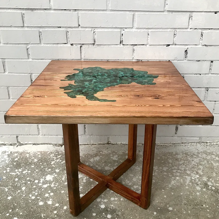 Стол-река "Озеро". Работа spilcenter.com