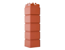 НАРУЖНЫЙ УГОЛ КИРПИЧ КЛИНКЕРНЫЙ (террактовый) GL, 0,45Х0,16М