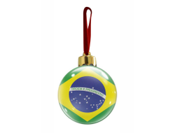 Новогодний ёлочный шар Бразилия
