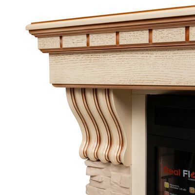 Электрокамин Sorento WT с очагом 3D FireStar 33