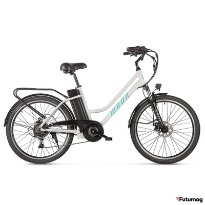 Электровелосипед Gelbert Moon серый