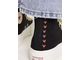 Converse All Star Lift Hearts Valentines Day черные высокие на платформе с сердечками