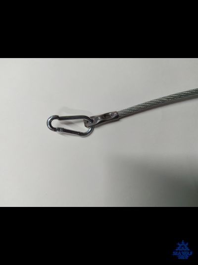 Кукан Ataka-pro трос 10мм с карабином нерж. !promo