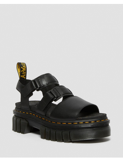 Босоножки Dr. Martens RICKI NAPPA LUX LEATHER 3-STRAP PLATFORM SANDALS