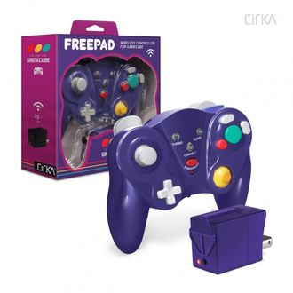 Беспроводной контроллер CirKa "FreePad" для GameCube (Switch, Wii U, ПК и Mac) (Синий)