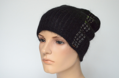 Женская зимняя шапка с украшениями Vizio Италия