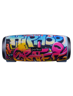 Bluetooth-колонка "HIP HOP" FM, microSD, USB, AUX, мощность 12Вт, 2600mAh, граффити