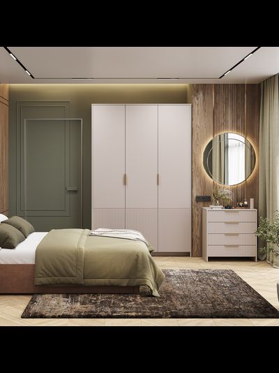 Пандора ШК-06 Шкаф 3-х створчатый Кашемир/Айриш MF-03