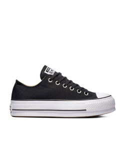 Кеды Converse All Star Lift черные низкие на платформе