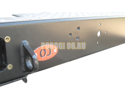 Задний силовой бампер серии Трофи на УАЗ Хантер 2003- (03.106.01)