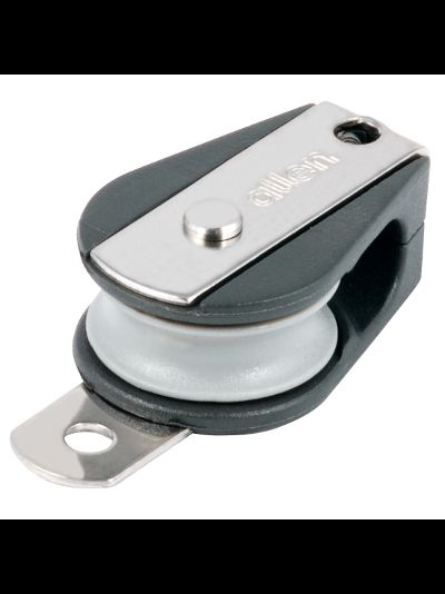 ОДНОШКИВНЫЙ ДВУХОБУШКОВЫЙ БЛОК ALLEN BROTHERS A4686P, 2-6 ММ, 400 КГ, D 19