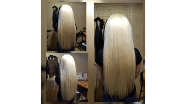 Наши новые работы по наращиванию волос, фото наращивания плюс фото натуральных волос для капсульного наращивания от домашней студии Ксении Грининой в Краснодаре фото