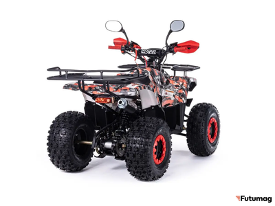 Квадроцикл Motax ATV Grizlik Super Lux 125 сс (AB) Красный-камуфляж