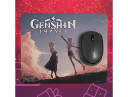 Коврик для мыши Genshin Impact, Геншин Импакт №30
