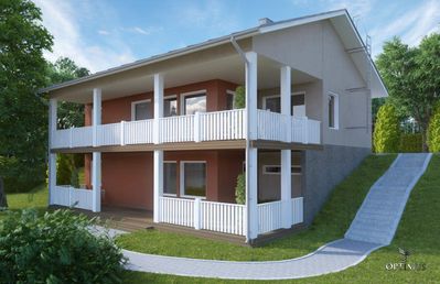 Комплект дома Lakka Aurinkokivi - 170 м²