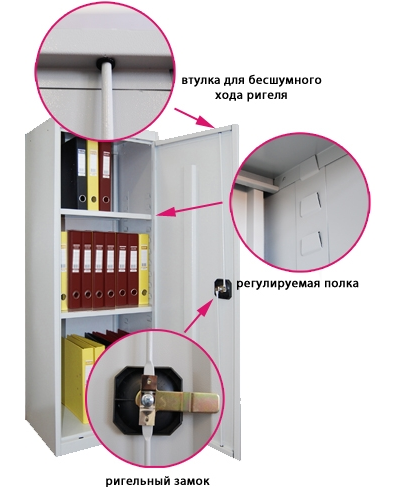 Шкаф ШХА-50(40)/1310