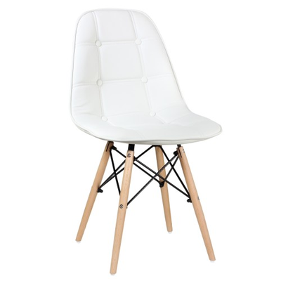 Дизайнерский стул «Квадро», WX-301 (белый)