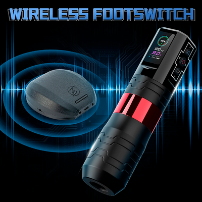 (УЦЕНКА) Беспроводная тату машинка EZ P3 Pro Turbo 5 Strokes 2 Power Black