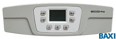 Котел газовый настенный  BAXI ECO-4s 18 F двухконтурный, 7659669-- + Комплект дымохода "антилед"