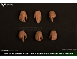 Немецкий солдат 1/12 scale POCKET ELITE SERIES WWII German Army Wehrmacht VG002 VTS TOYS
