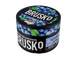 Кальянная Смесь Brusko Черника Мята 50 гр