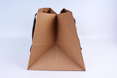 Крафт пакет плотный с веревочной ручкой, 300*300*300мм