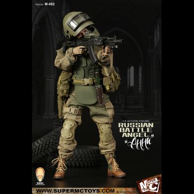 Анна (Российский спецназ) - Коллекционная ФИГУРКА 1/6 scale Russian battle angel Anna (M-082) - SUPER MC TOYS X Face Pool Figure